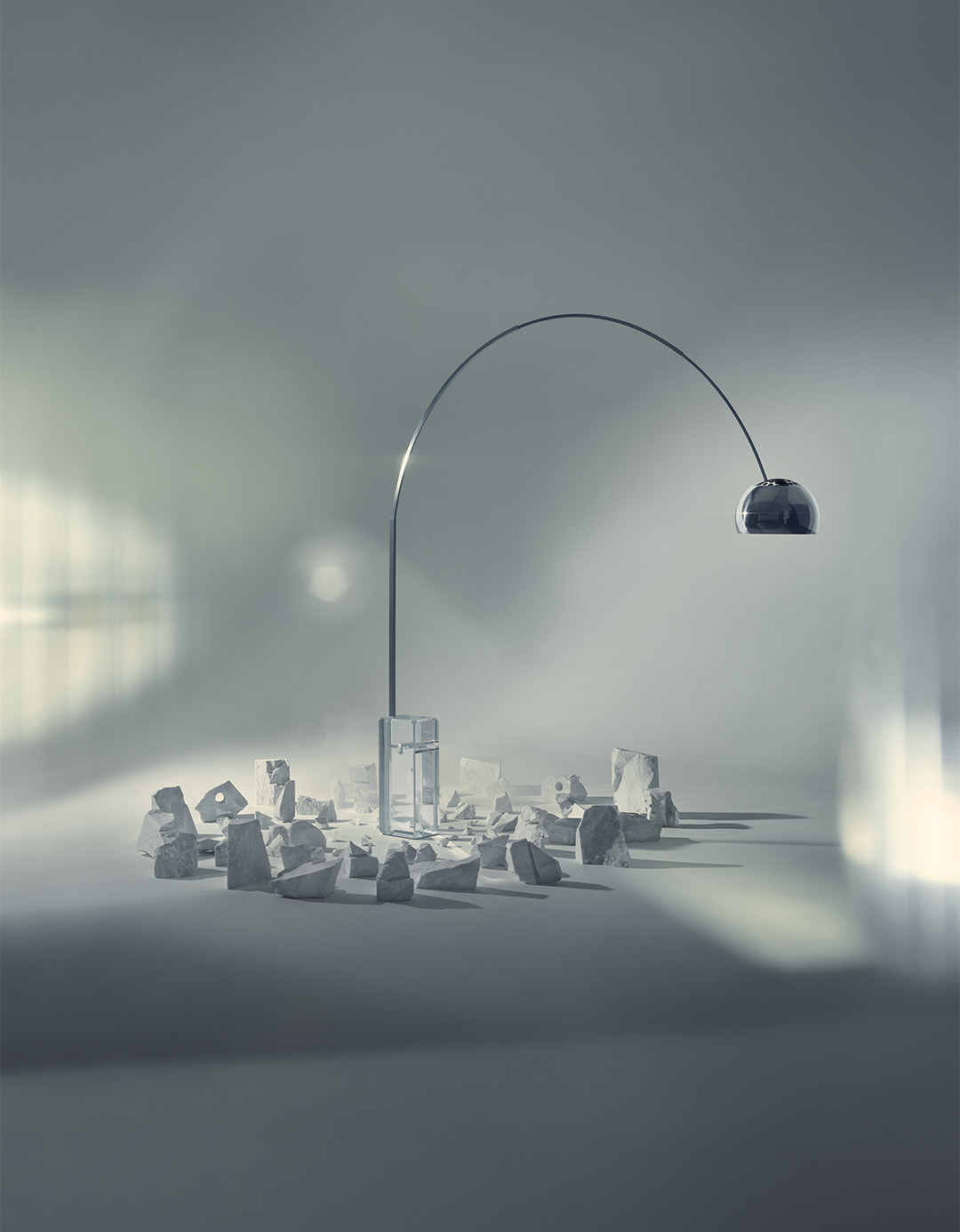 Cromatica – lampada e speaker da tavolo connessa - produzione