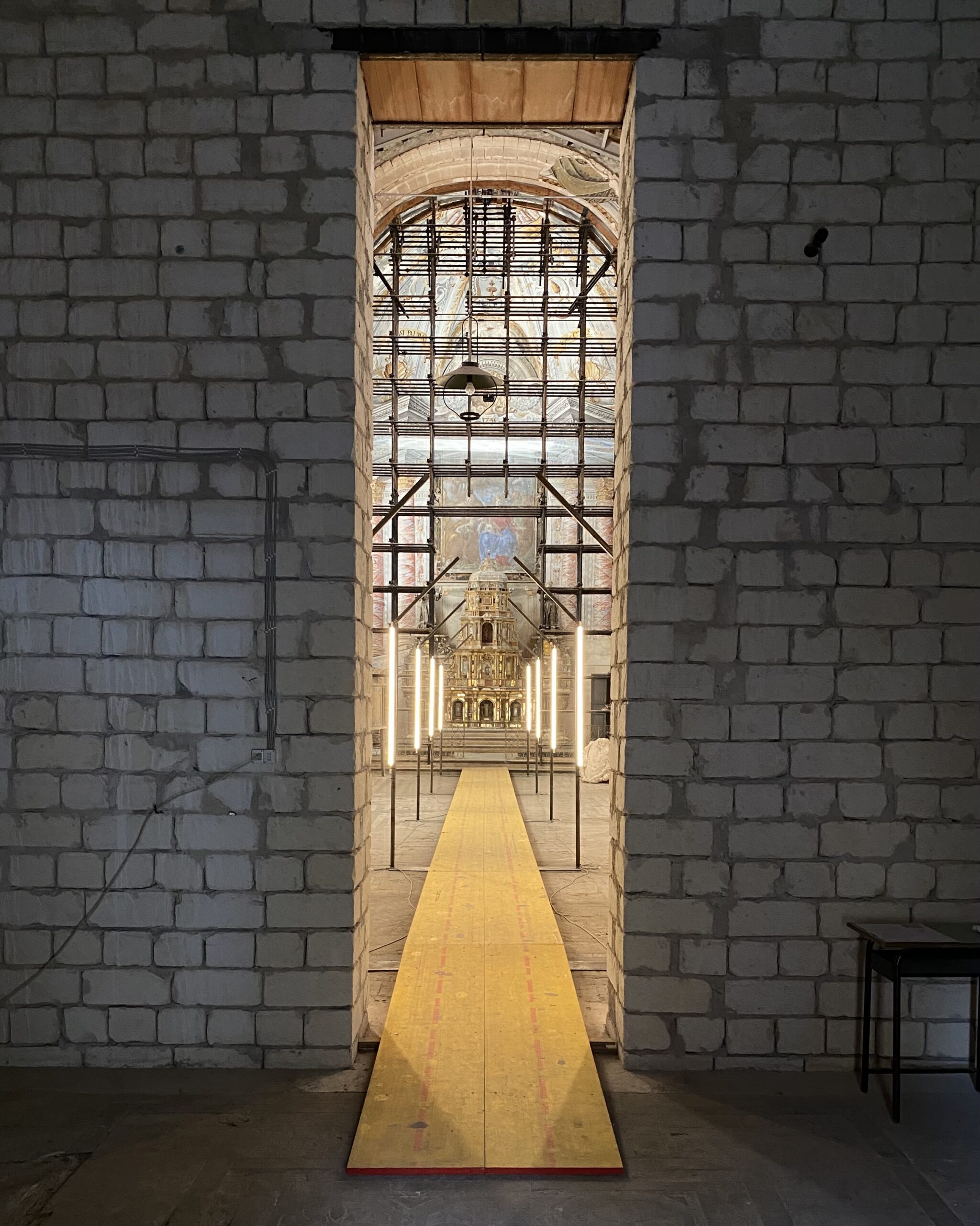 5. Light for a Construction Site – Sant’Anna Church, Modica