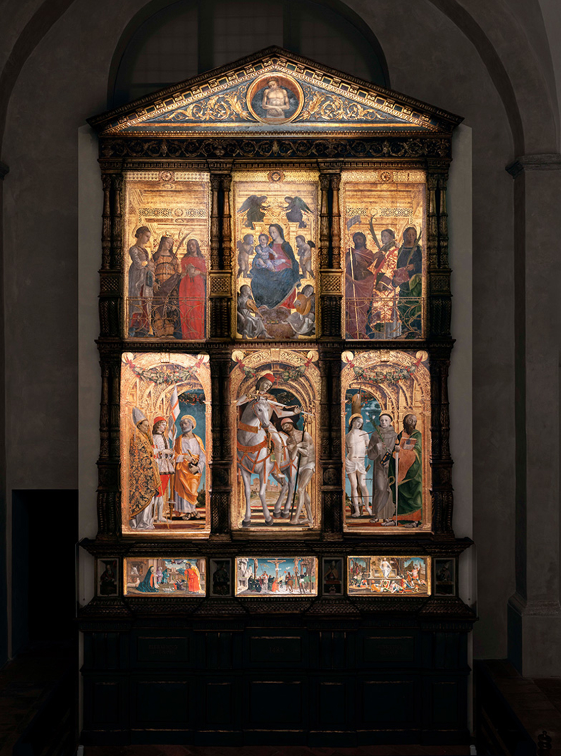 4. San Martino Polyptych, Treviglio BG – detail – Ph. A. Martiradonna